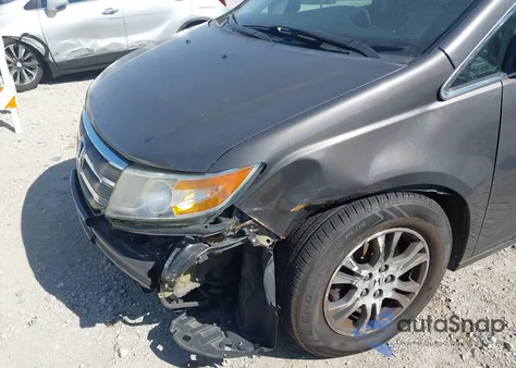 2013 Honda Odyssey Ex-L из США, поврежденный, VIN 5FNRL5H68DB070115